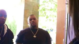 Angela White Interracial double penetration with Extra Giant Ebony Dicks