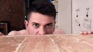 Paola Rough Gets Her Tight Butt Banged Inside Hostel Kitchen