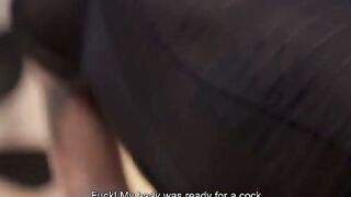 Inked Stepsis Blows Stepbro's Penis Until Facial Jizzed