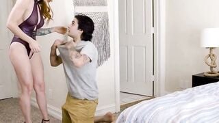 Sophia Locke Professional-Domme Stepmom Facials Inked Stepson