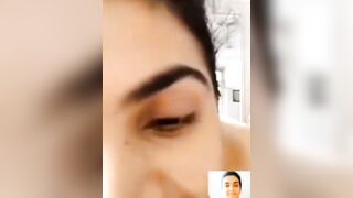 Beautiful indian housewife bhumika stripping nude on webcam show