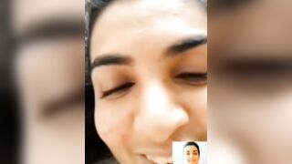 Beautiful indian housewife bhumika stripping nude on webcam show