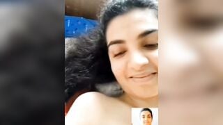 Beautiful indian housewife bhumika stripping nude on webcam show
