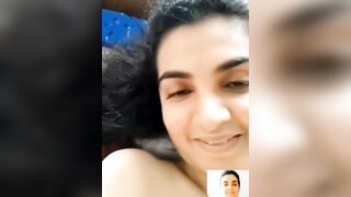 Beautiful indian housewife bhumika stripping nude on webcam show