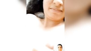 Beautiful indian housewife bhumika stripping nude on webcam show