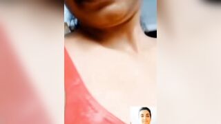 Beautiful indian housewife bhumika stripping nude on webcam show