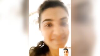 Beautiful indian housewife bhumika stripping nude on webcam show
