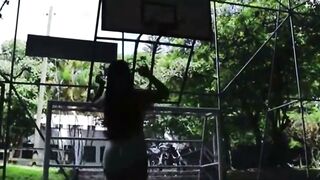 Abigail Mac Fucks Huge Black Basketball Player into Park