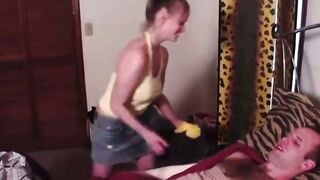 Abigail Mac Huge Butt Anal Boned By Brother With Broken Arm