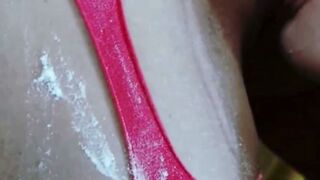 Nikki Sexx Blows Dick & Gets Pounded into Fishnets Kitchen Mess