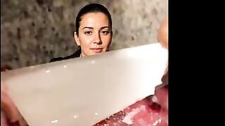 Ebony Girl Sucks Cock in Bathroom Sink