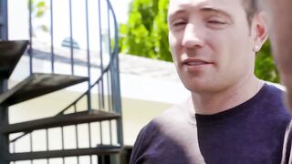 Moka Mora Blows 2 Muscular Handyman Dicks