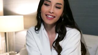Aria Lee Blows Penis Before Huge African Penis Fills Her Bushy Vagina