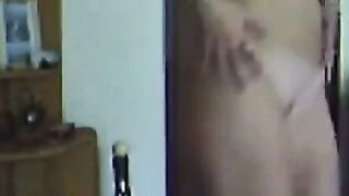 German Amateur Babe Sucks Cock And Takes Ass Play In Bedroom