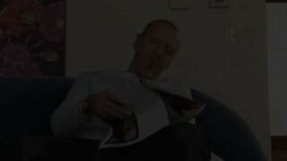 Tattooed Blonde Stepdaughter Deepthroats German Stepdaddy's Giant Cock