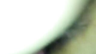 Hairy Asian Amateur Pussy Creaming on Dick
