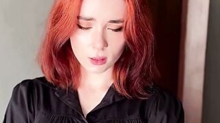 Red head 19 year old Gaping Anal Sex With bbc Dick Inside African Pantyhose