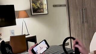 Stepmom Homosexual Test: Amateur 18 Blows Dick And Swallows Cum