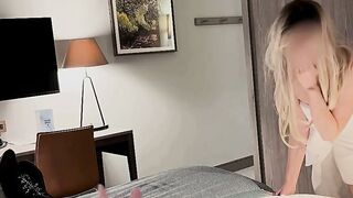 Stepmom Homosexual Test: Amateur 18 Blows Dick And Swallows Cum