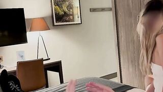 Stepmom Homosexual Test: Amateur 18 Blows Dick And Swallows Cum
