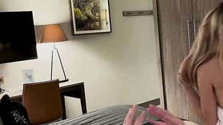 Stepmom Homosexual Test: Amateur 18 Blows Dick And Swallows Cum