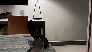 Stepmom Homosexual Test: Amateur 18 Blows Dick And Swallows Cum