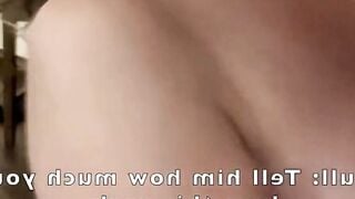 Hoe ex-wife fucks new big black dick bull alone on the first date five