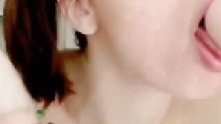 Amateur Asian Girl Sucks Dildo In Webcam Cam Show