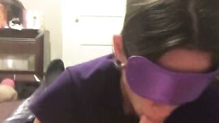 Amateur Brunette Teen Deepthroats Cock Until Gagging