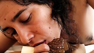 Amateur Indonesian Babe Sucks Cock With Wet Slurpy Mouth