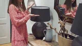 Unfaithful Ex-Wife Sucks Neighbor's Son Deepthroat & Swallows Cum