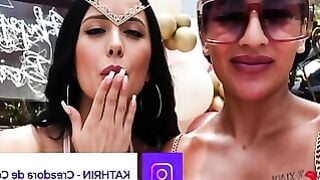 Colombian Teen Party POV Deepthroat Cum Swallow Amateur