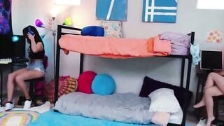 19 Year Old College Girls Gaped By Big Dicks In Dorm Room