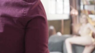 Bonnie Gets Big Cock Anal on Couch with Raul Costa