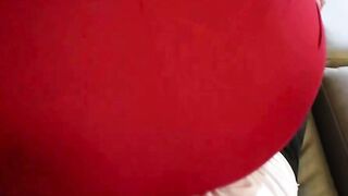 Tattooed PAWG Alexis Andrews Sucks Twink Son's Cock Until He Jizzes Quick