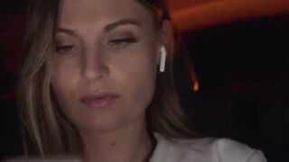 Queenie Deepthroats Big Black Cock In Taxi Before Bedroom Creampie