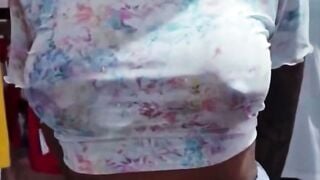 Mariana Martix Deepthroats Huge Ebony Dick In Clothing Store Cum On Face