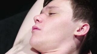 Master Dawson's First Anal Grooming: Deepthroats & Rims Nervous Twink Jace
