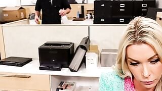 Aubrey Kate Shemale Boss Dominates Guy With Big Cock In Office