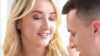 Ann Joy Step Mom Sucks Cock In Red Lingerie & Stockings