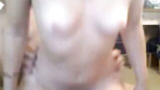 Amateur Webcam Babe Sucks Cock & Shows Tight Pussy
