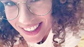 Stepmom Charlotte Vale Sucks Stepson's Cock in Tight Throat POV