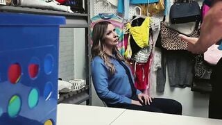 Security Officer Sydney Fucked Raw in Store Office After Being Caught Stealing