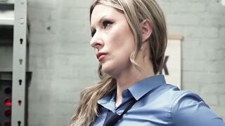 Security Officer Sydney Fucked Raw in Store Office After Being Caught Stealing