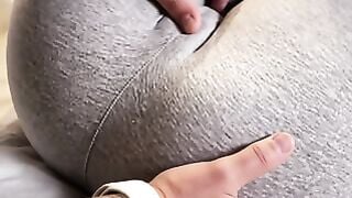 Young Brunette & Blonde Suck Cock For Cash: Deep Anal Creampie On Bed