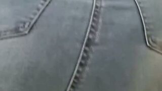 Curvy Pigtails Deepthroat Cum Swallow In Tight Denim Skirt