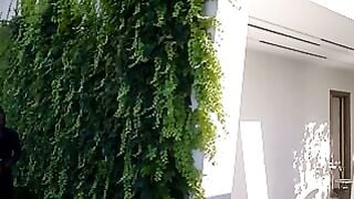 May Thai Deepthroats Her Professor's Huge BBC Cock in Tight Throat Fuck