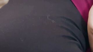 Amateur Blonde Cougar Sucks Cock And Swallows Cum On Leather Sofa