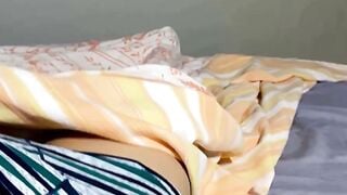 Stepmother and Stepson Share Hotel Bed for Teen Anal Sex