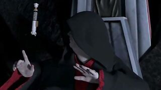 Palpatine Impregnates Rey With His Giant Cock